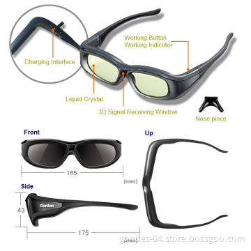 Bluetooth 3D Glasses for Smart TV